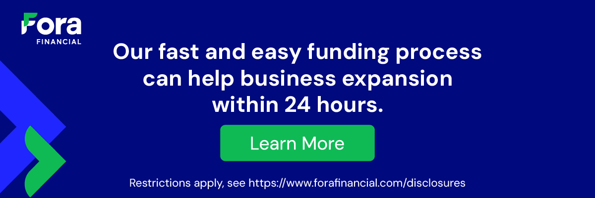 Our fast and easy funding process can help business expansion within 24 hours.