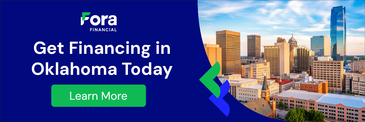 Get financing in Oklahoma today.